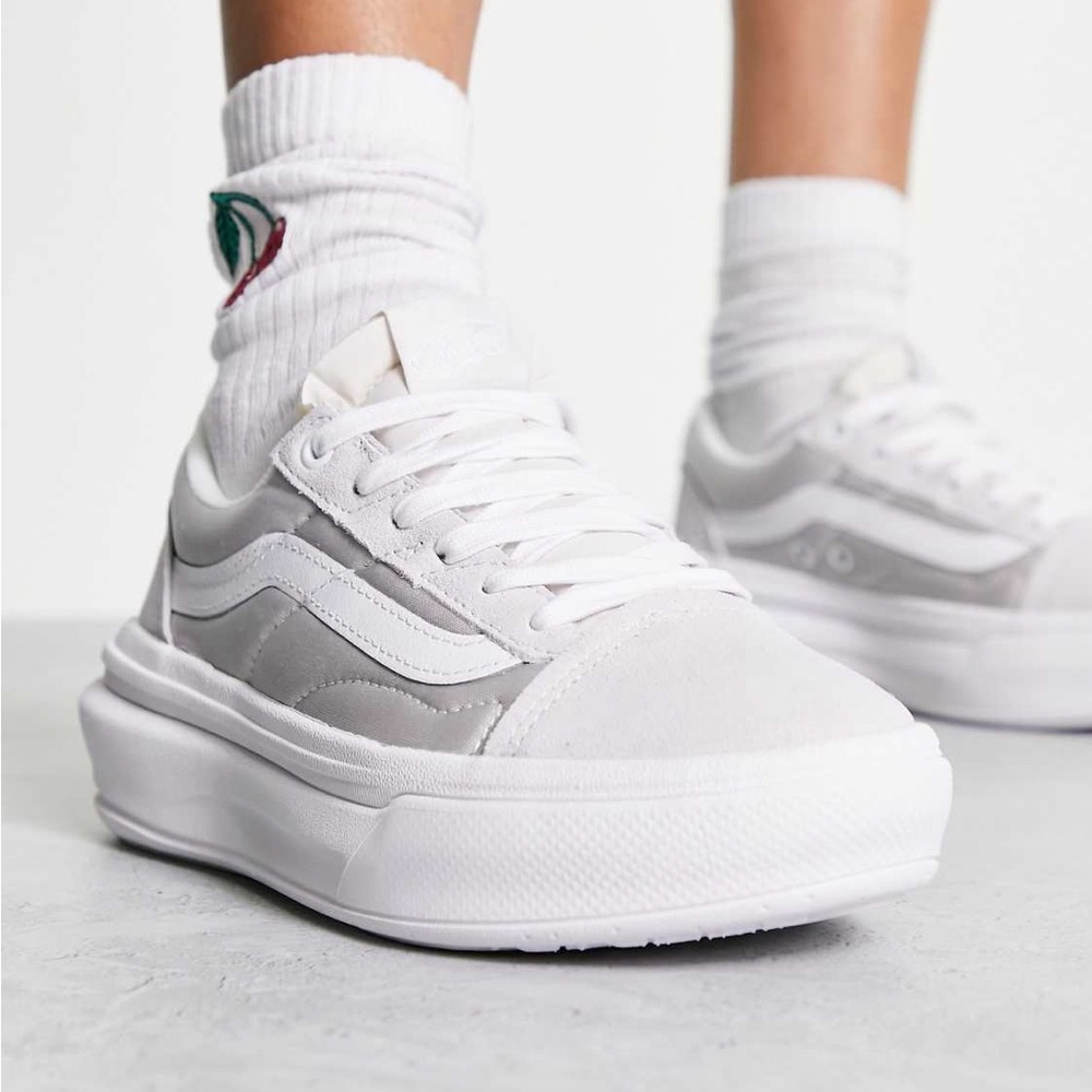 Vans Old Skool Overt Sneakers | Light Grey